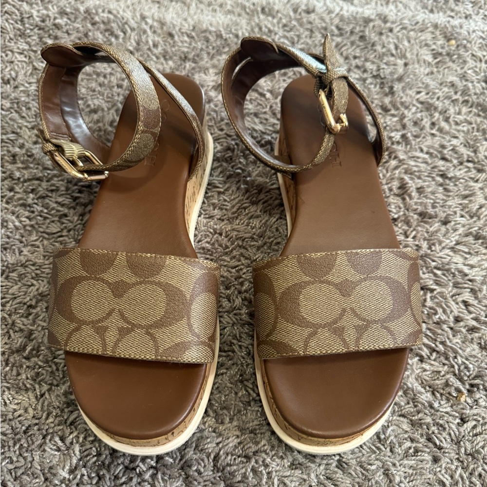 Coach Brown Women's Sandals